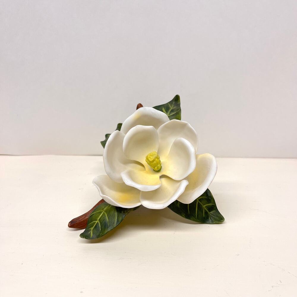 Lenox Magnolia Porcelain Figurine Garden Flowers Collection